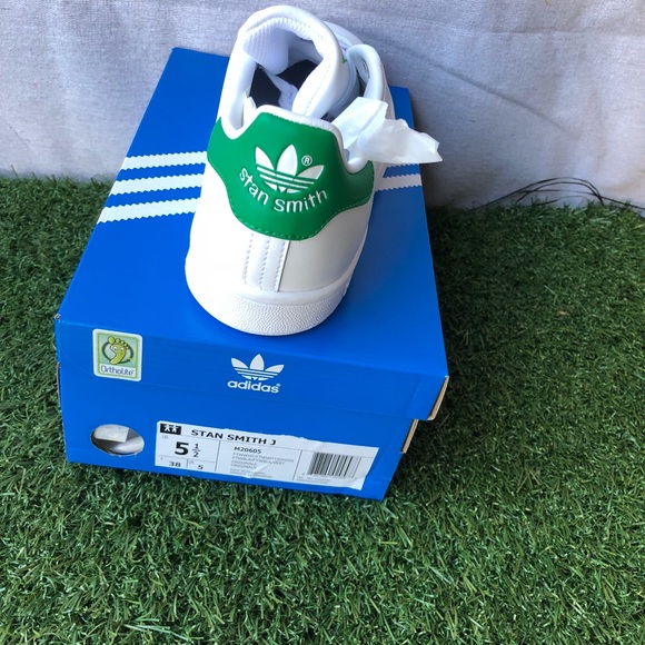 Adidas Kids Stan Smith J M20605 K1K2KS - Picture 5 of 8
